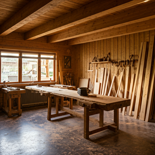 Taller de carpintería tradicional